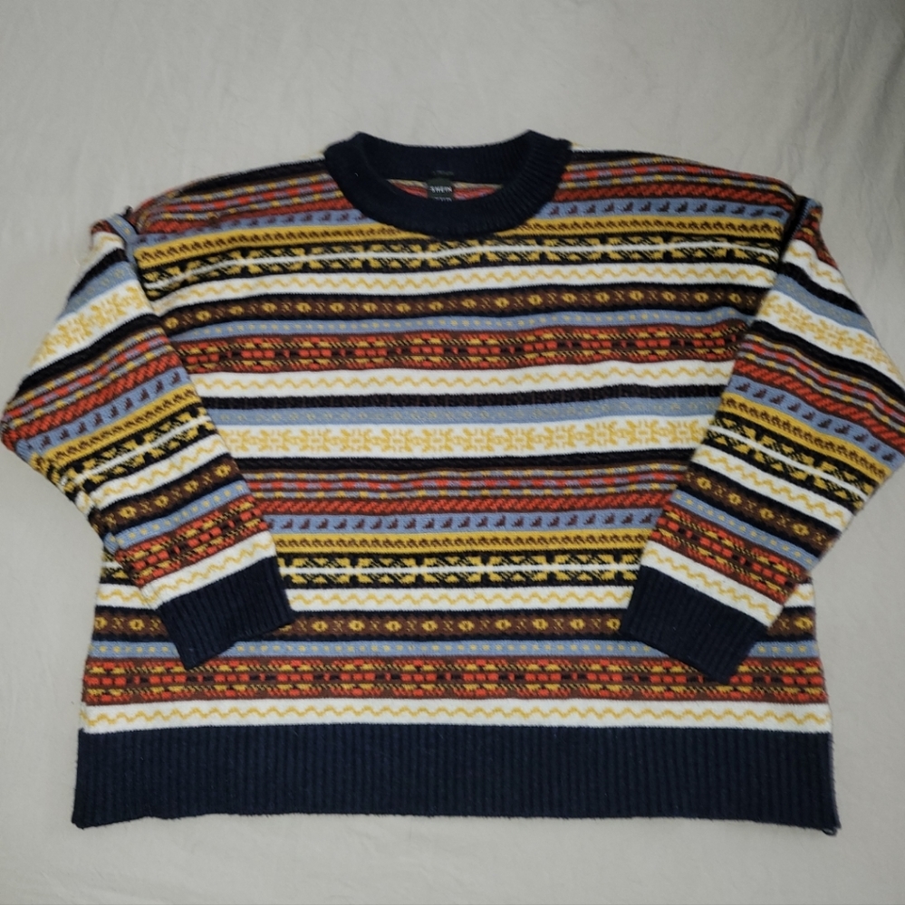 Shein multi stripe Sweater 🩷 (82)